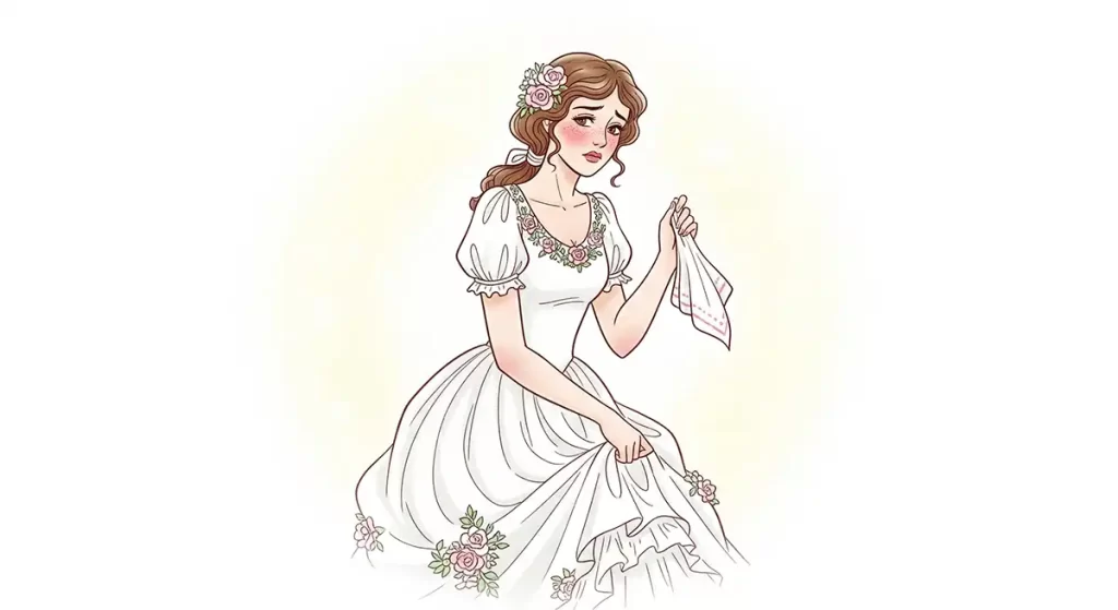 不倫関係を続けている女性が、自身の将来に強い不安を感じている様子