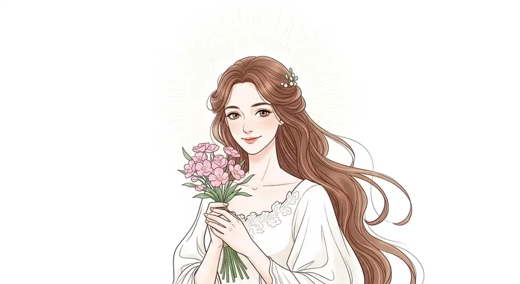 彼に愛されているという実感をえて心の輝きを取り戻した女性